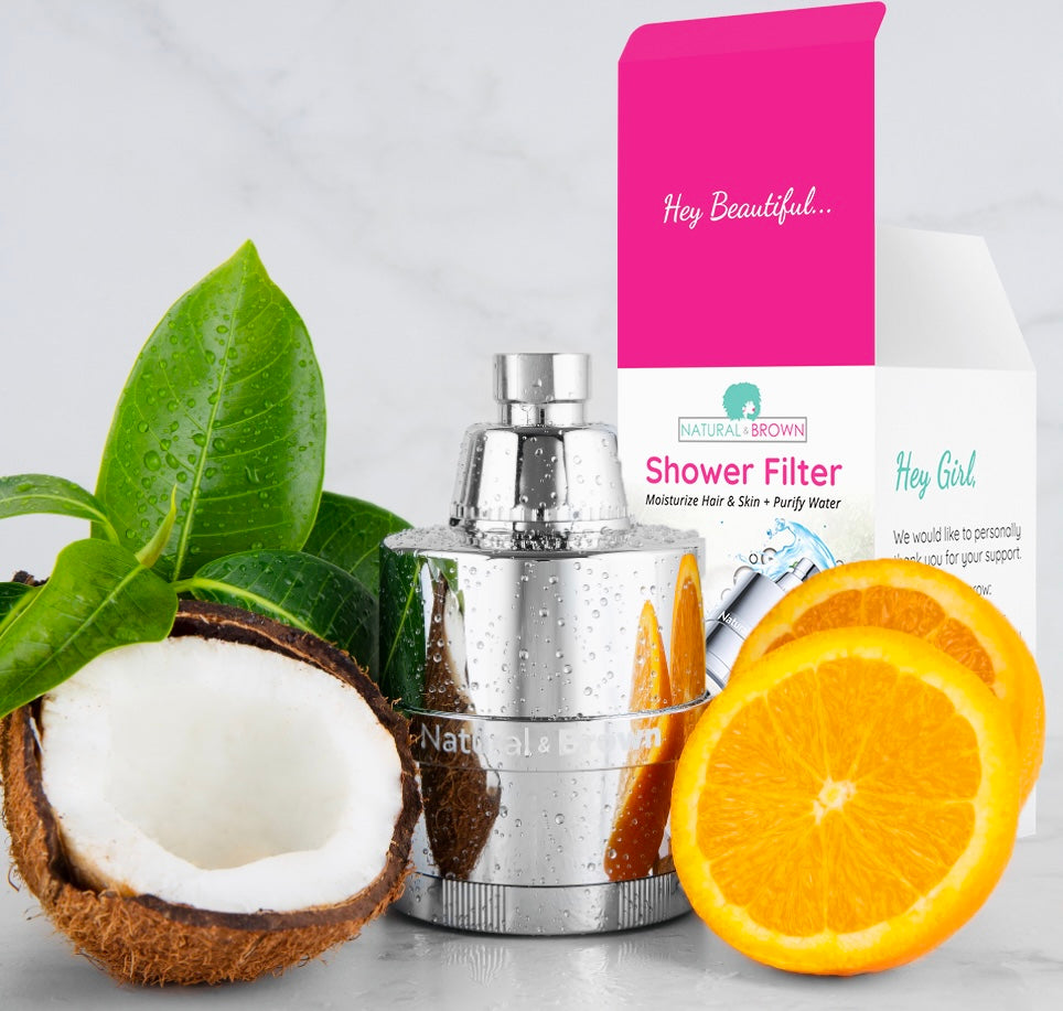 Shower Head Filter - Removes Hard Water for Moisturized Hair & Skin