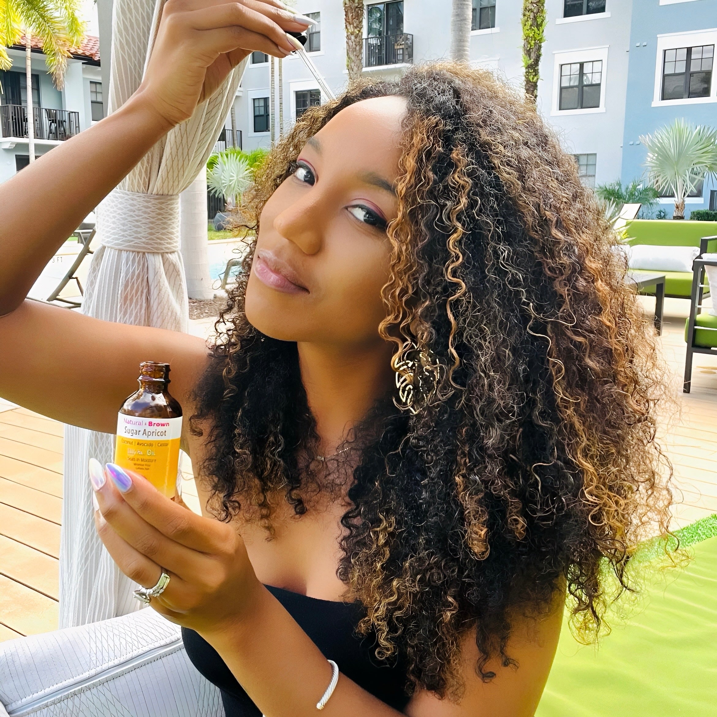 Sugar Apricot Hair Oil