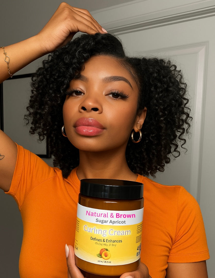 Curling Cream: Sugar Apricot