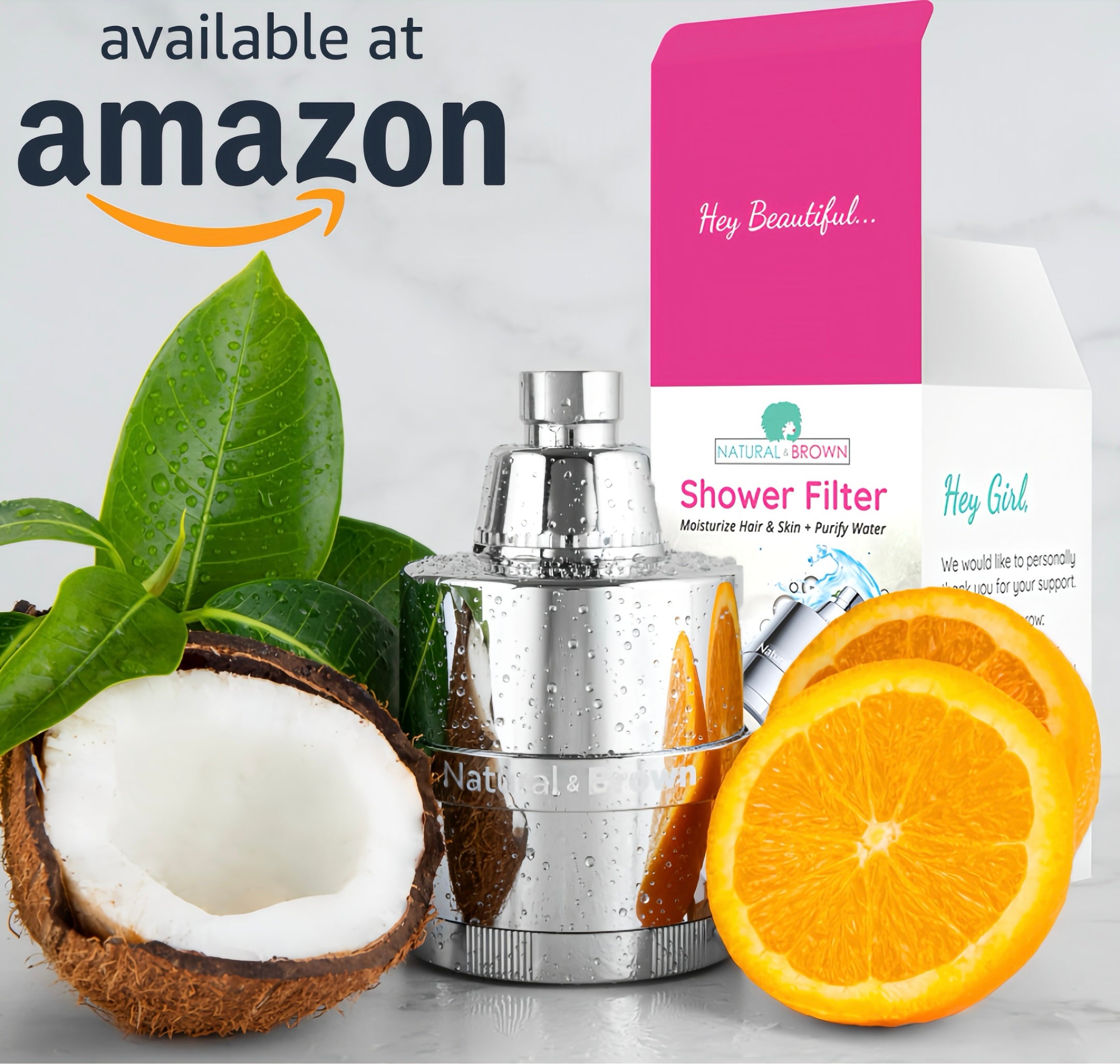 Shower Head Filter - Removes Hard Water for Moisturized Hair & Skin