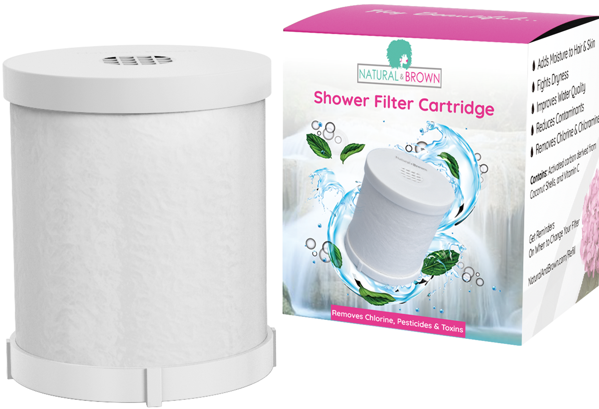 Replacement Filter Cartridge for Shower Filter